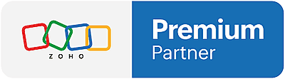 Zoho Premium Partnership badge